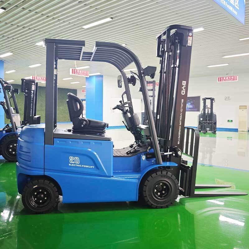 多班次仓库电动叉车，与电池房管理系统