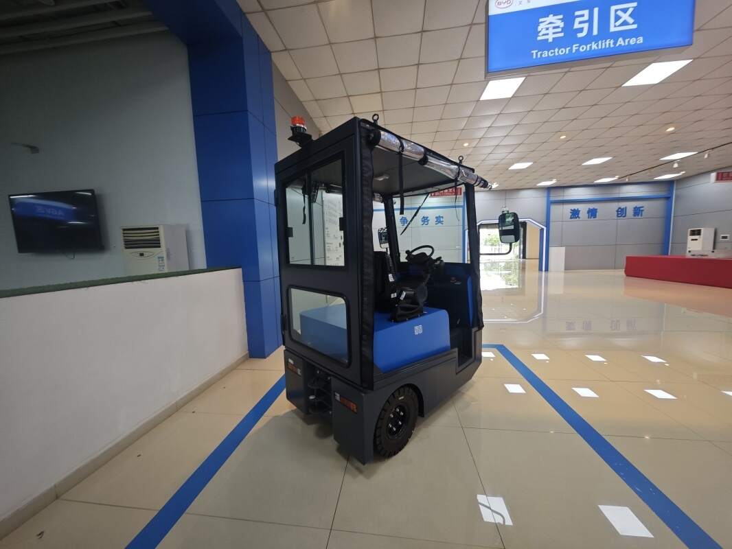 密闭空间电动叉车，应急疏散与设备管理(图1)