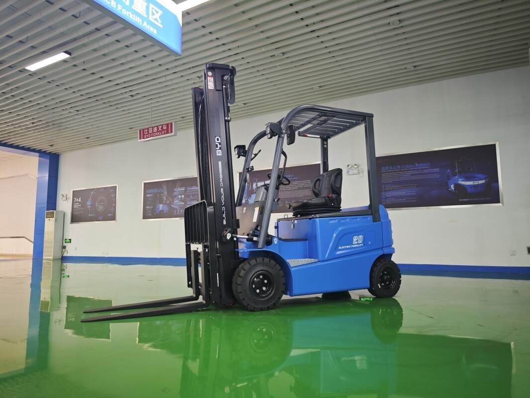 地下室电动叉车，货叉侧移器选配建议(图1)
